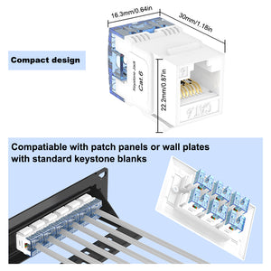 rj45 punch down jack