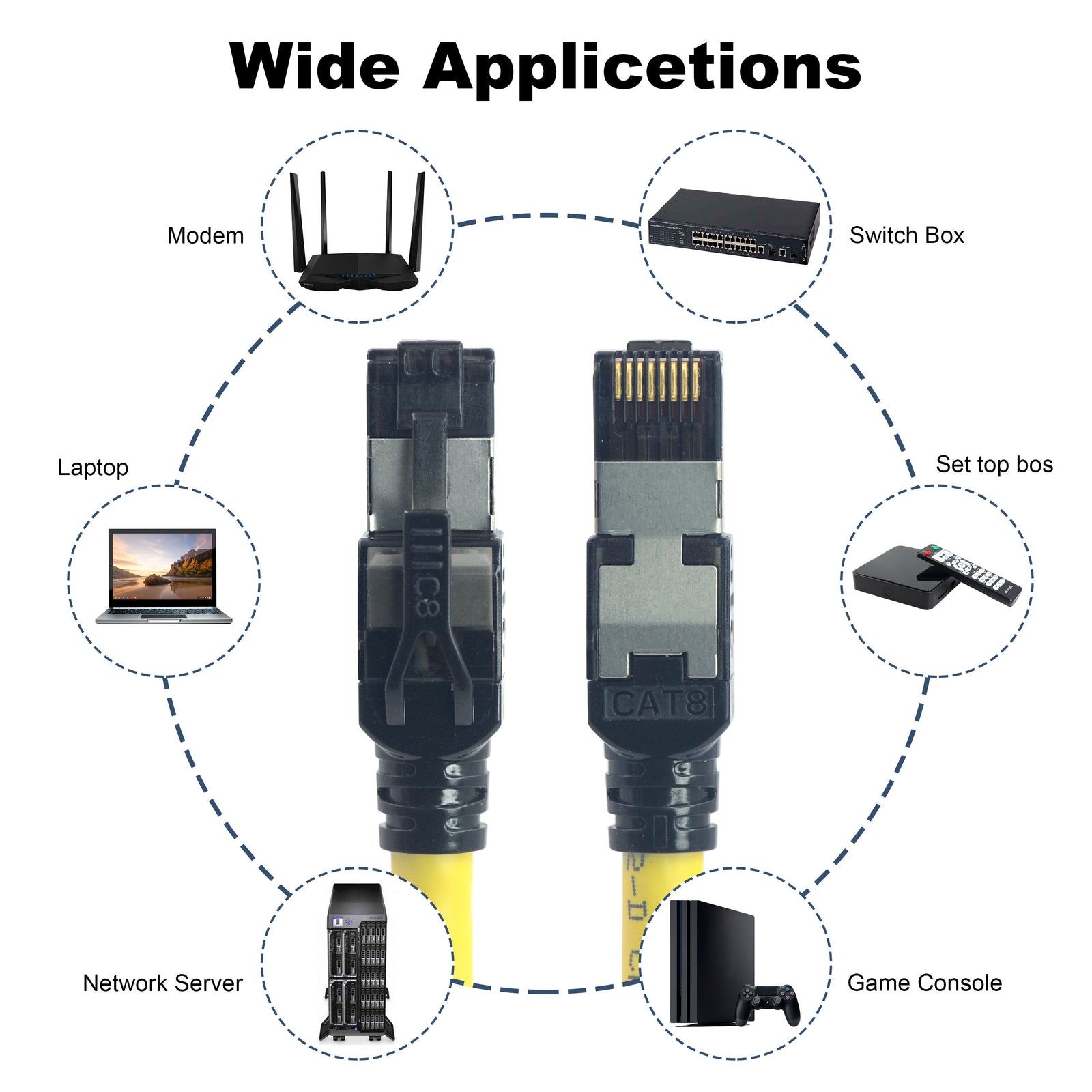 RJ45 CAT8 Connector VCELINK