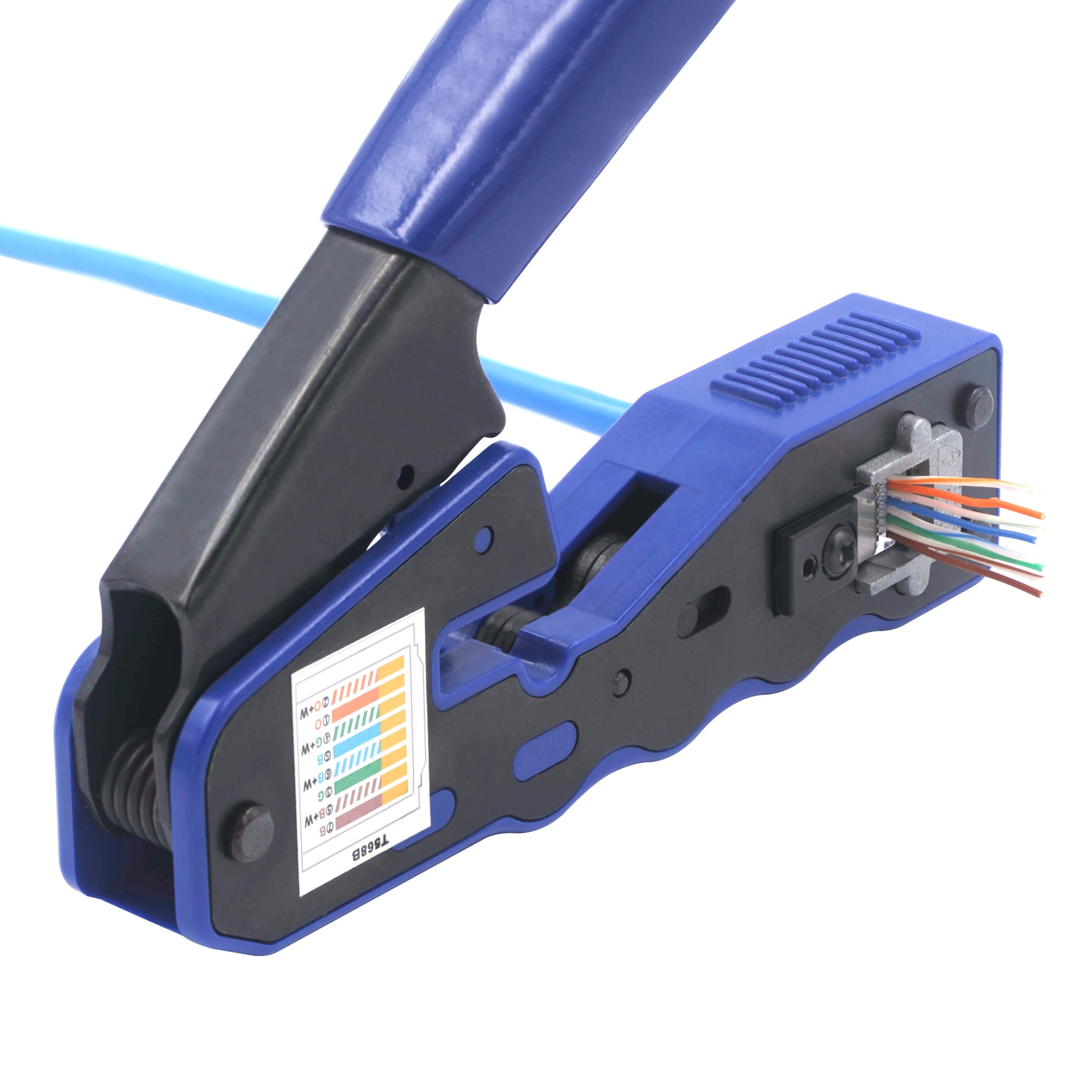 RJ45 Pass Through Crimper VCELINK