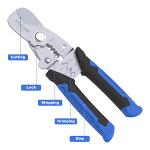 wire cutter crimper tool
