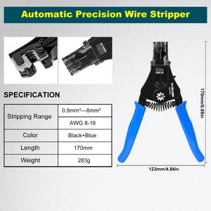wire stripper and crimper