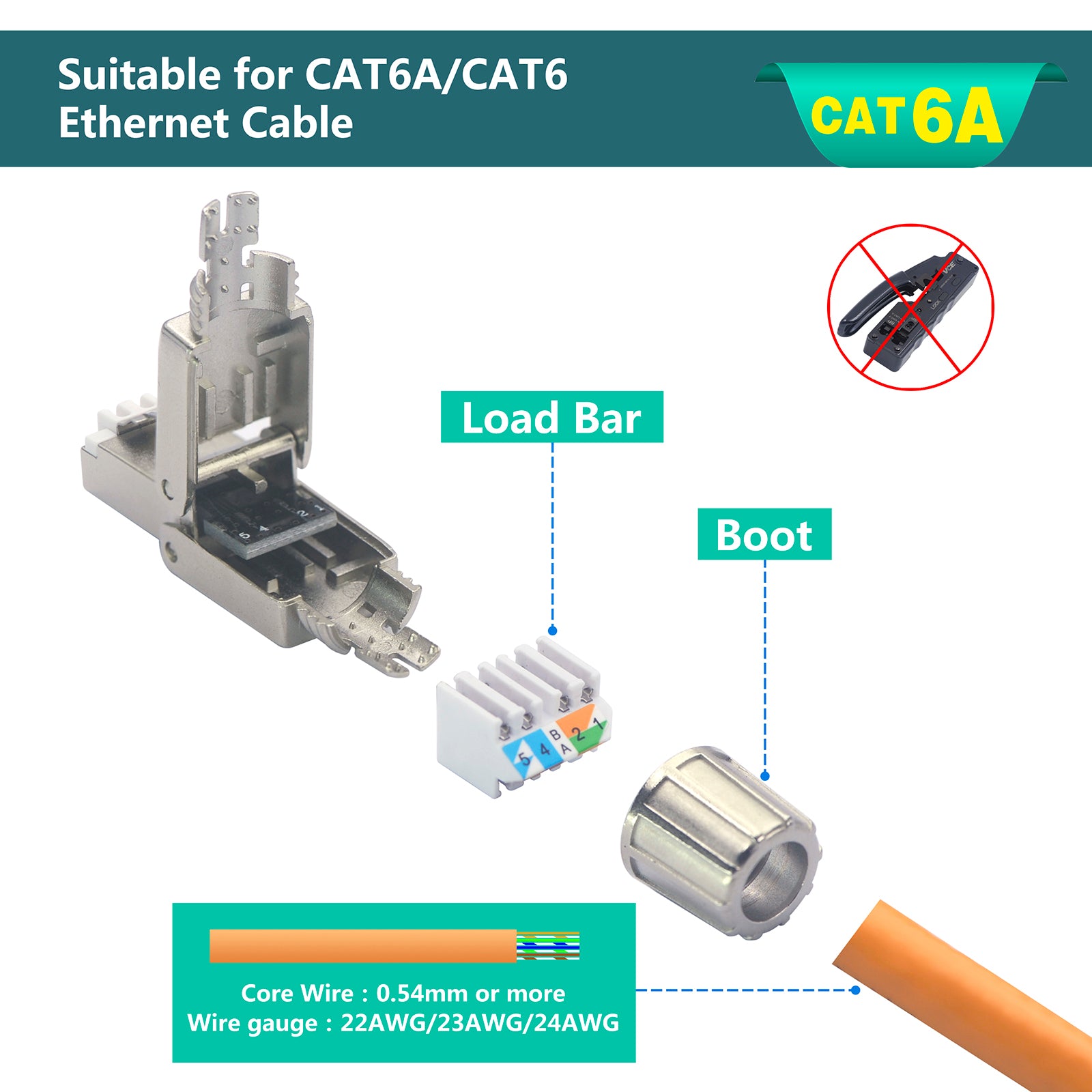 cat6a rj45 connector