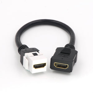 hdmi female to female extension cable